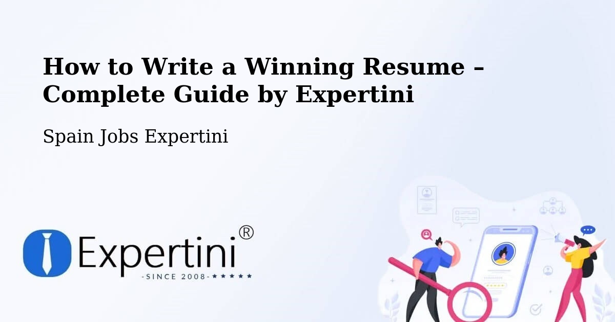 Resume Writing Guide for Job Seekers – Atarfe - Atarfe, Spain Jobs Expertini